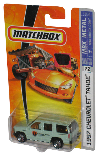 Matchbox MBX Metal (2007) Green 1997 Chevrolet Tahoe Toy #72