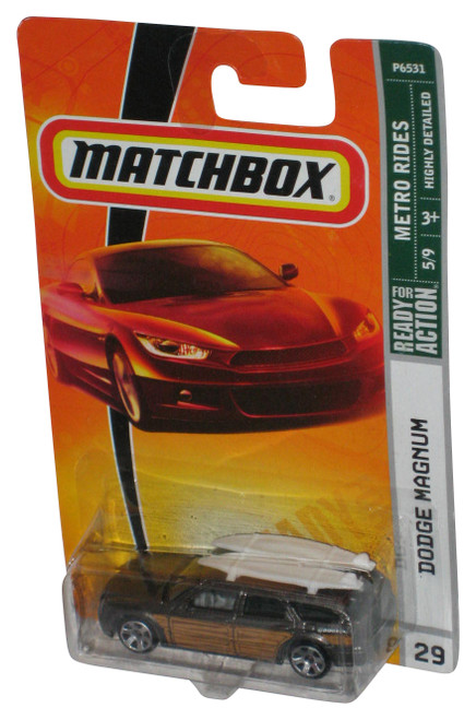 Matchbox Metro Rides 5/9 (2008) Dodge Magnum Toy Car 29 - (Dented Plastic)