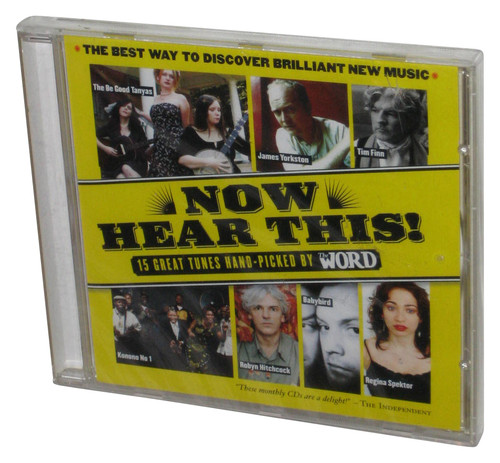 Now Hear This! November 2006 Word Audio Music CD