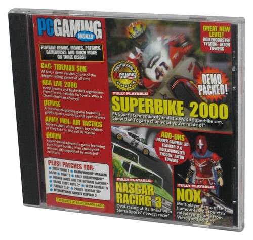 PC Gaming World April 2000 Issue 40 Video Game Demo CD