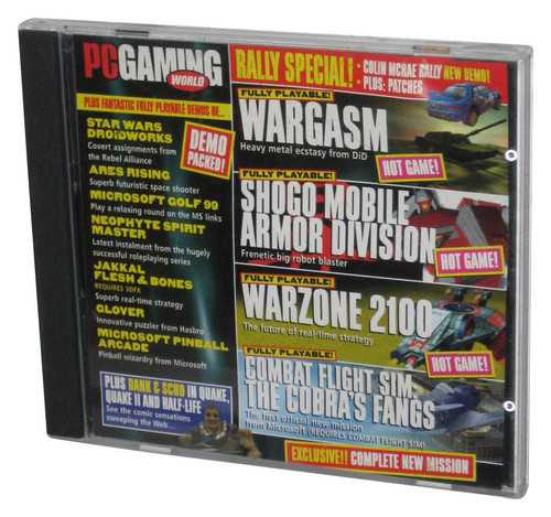 PC Gaming World X-Mas / New Year Issue 25 Video Game Demo CD