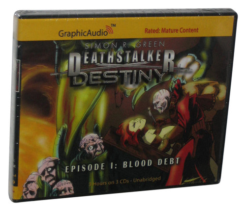 Simon R. Green Deathstalker Destiny Episode 1 Blood Debt (2006) Graphic Audio CD Box Set
