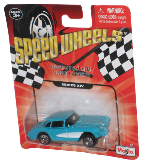 Speed Wheels Rugged Die-Cast Metal Series XIV Maisto Teal Toy Car