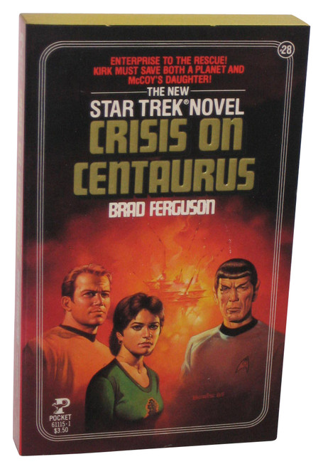 Star Trek Crisis on Centaurus (1986) Paperback Book No. 28