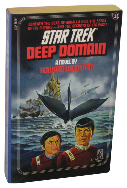 Star Trek Deep Domain (1988) Paperback Book