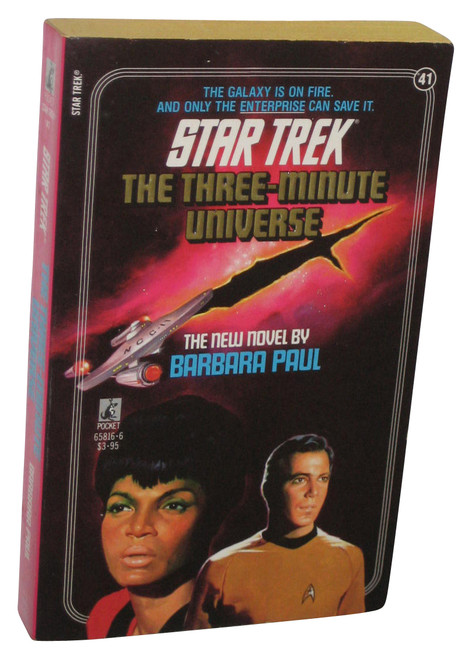 Star Trek The Three-Minute Universe (1988) Paperback Book No. 41