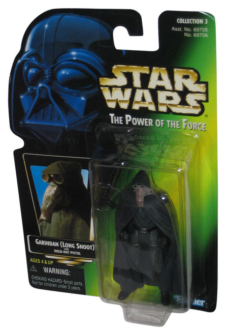 Star Wars Power of The Force (1997) Green Card Garindan Action Figure