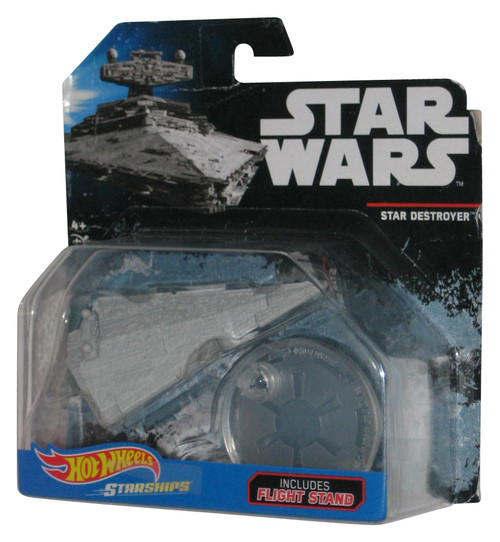 Star Wars Rogue One Hot Wheels (2014) Star Destroyer Starships Toy Vehicle - (Card Minor Wear)