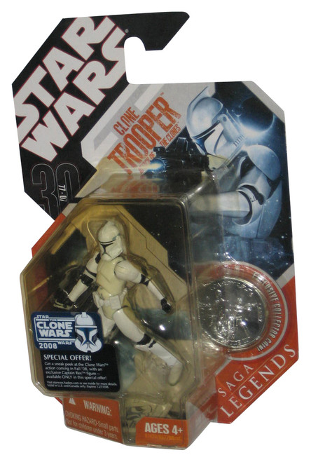 Star Wars Saga Legends 30th Clone Trooper (2007) Hasbro Action Figure