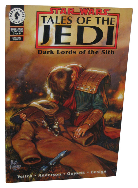 Star Wars Tales of Jedi Dark Lords of The Sith (1994) Dark Horse Comics Book #3 of 6