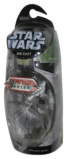 Star Wars Titanium Series (2007) Hasbro AT-RT Transport Die-Cast Toy Vehicle - (Dented Plastic)
