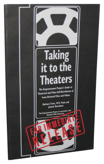 Taking It To The Theatres (1993) For Immediate Release Paperback Book