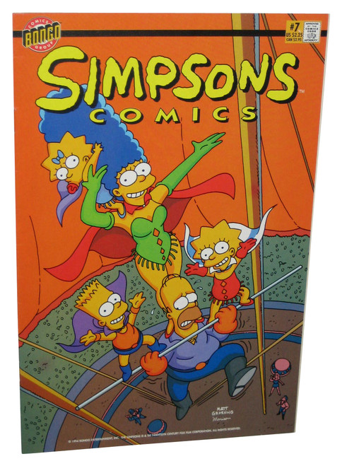 The Simpsons Circuis (1994) Bongo Comics Book Issue #7
