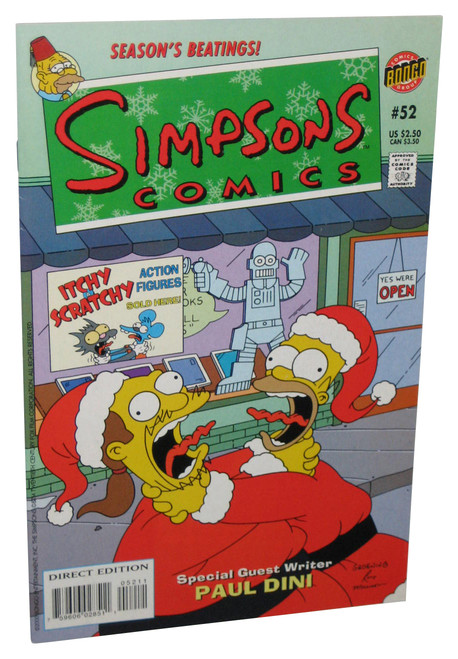 The Simpsons Season's Beatings! (2000) Bongo Comic Book Issue #52