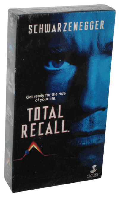 Total Recall (1990) Vintage VHS Tape - (Arnold Schwarzenegger)