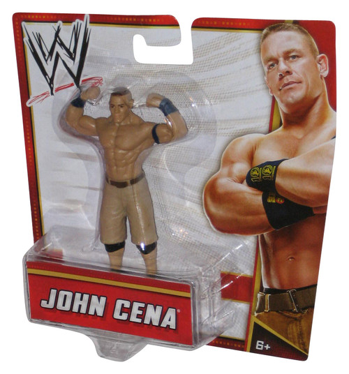 WWE Wrestling John Cena Tan Shorts (2012) Mattel 4-Inch Figure