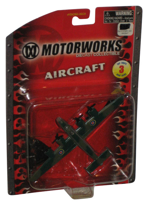 Motorworks Die-Cast Collectible Maisto Green B-24D Liberator Aircraft Plane Toy