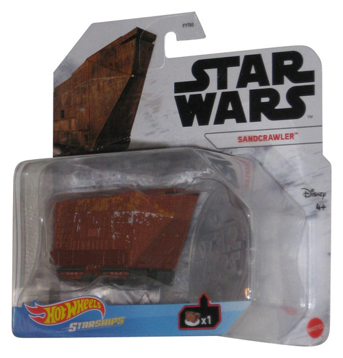 Star Wars Hot Wheels Starships Sandcrawler (2019) Mattel Toy Vehicle - (Dented Plastic)