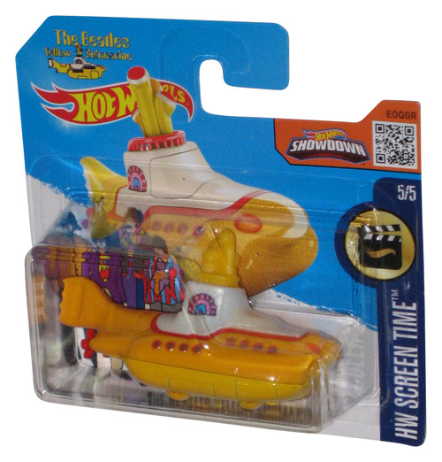 The Beatles Hot Wheels Yellow Submarine (2015) HW Screen Time 5/5 - (Short Card)