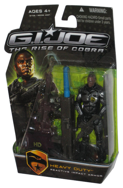 GI Joe Rise of Cobra Heavy Duty Reactive Impact Armor (2008) Hasbro 3.75 Inch Action Figure