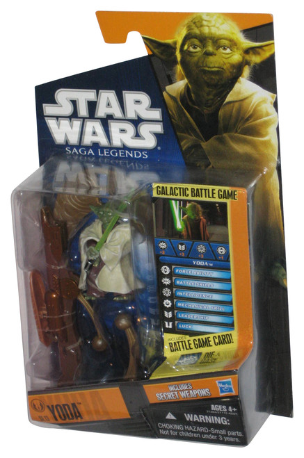 Star Wars Saga Legends (2010) Yoda 3.75 Inch Scale Action Figure SL13