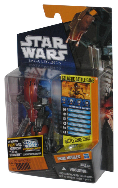 Star Wars Saga Legends (2011) Hasbro Destroyer Droid 3.75 Inch Figure SL31