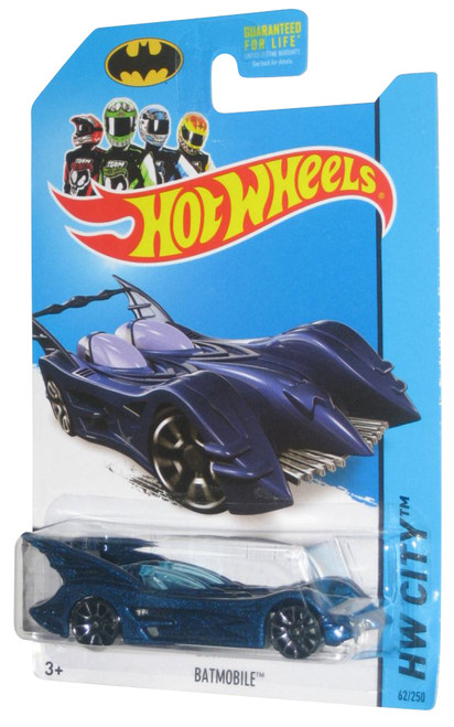 DC Comics Hot Wheels 2014 HW City Batman Batmobile Toy Car 62/250