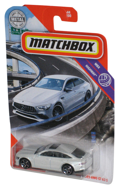 Matchbox MBX Highway (2019) White Mercedes-AMG GT 63 S Toy Car 44/100