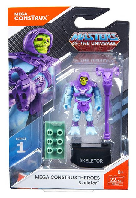Masters of The Universe Mega Construx Heroes Series 1 Skeletor Figure