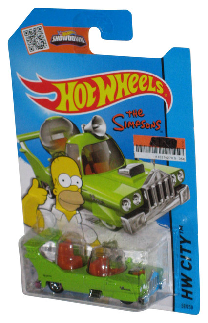 The Simpsons Hot Wheels Showdown HW City (2013) Homer Car 58/250