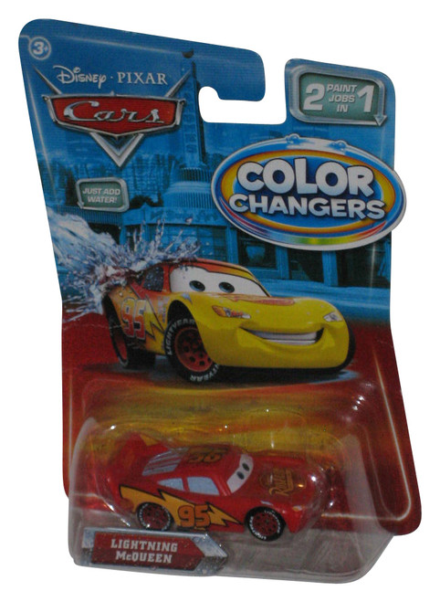 Disney Pixar Cars Movie (2009) Color Changers Lightning McQueen Toy Car