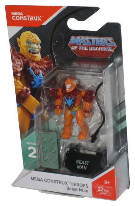 Masters of The Universe He-Man (2017) Beast Man Mega Construx Heroes Mini Figure