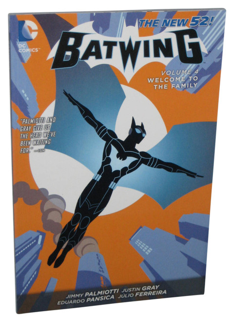 DC Comics Batwing Welcome To The Family Vol. 4 New 52 (2014) Paperback Book