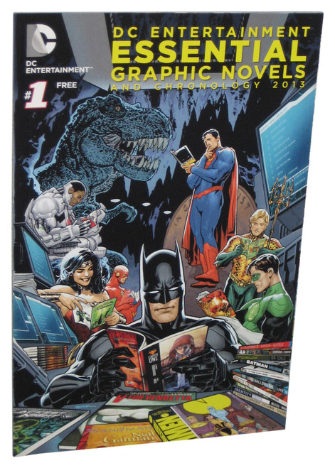 DC Comics Entertainment Essential Graphic Novels & Chronology 2013 Paperback Book