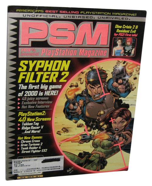 PSM PlayStation Magazine Book Issue 30 Feb 2000 Vol. 4 - (Syphon Filter 2 Cover)