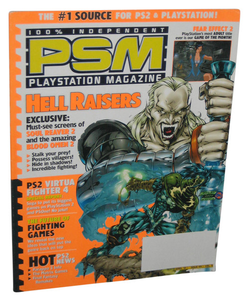 PSM PlayStation Magazine Book Issue 44 April 2001 Vol. 5