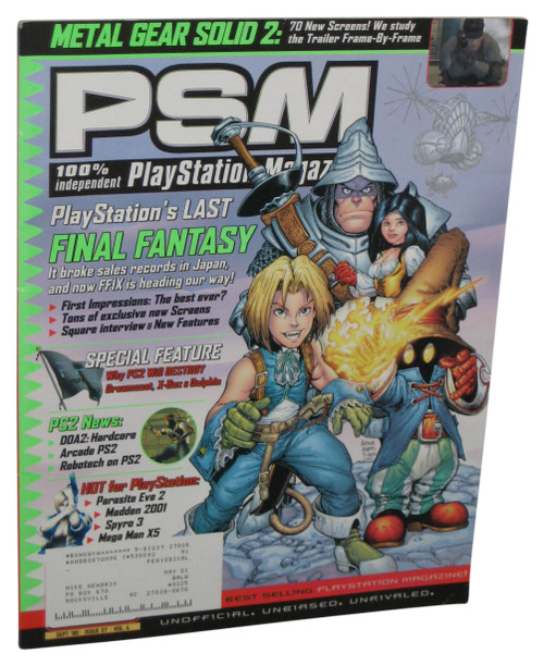 PSM Sept. 00 Vol. 4 PlayStation Magazine Book Issue #37 - (Final Fantasy IX Cover)
