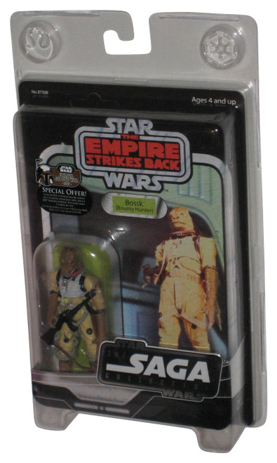 Star Wars Empire Strikes Back (2007) Saga Collection Bossk Bounty Hunter Figure w/ Protective Case