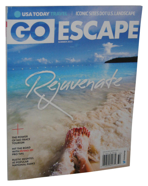 USA Today Go Escape Magazine Summer Rejuvenate 2023 Magazine Book