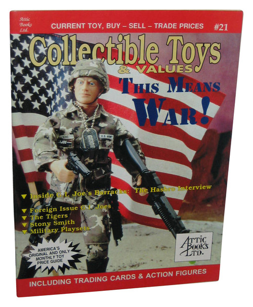 Collectible Toys & Values This Means War! August 1993 Price Guide Book Issue #21