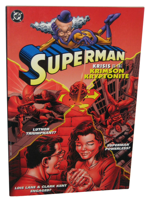 DC Comics Superman Krisis of The Krimson Kryptonite (1996) Paperback Book