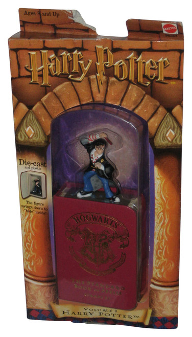 Harry Potter Volume I Die-Cast Figure with Book of Spells Storage - (Damaged Packaging)