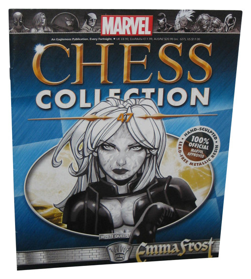 Marvel Chess Figure Collection Emma Frost White Queen Paperback Book