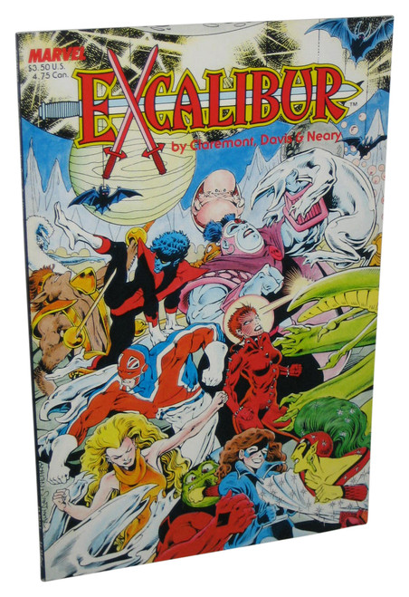 Marvel Comics Excalibur Sword Is Drawn (1987) Paperback Book