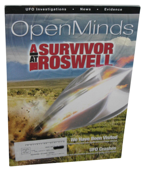 Open Minds A Survivor At Roswell June / July 2011 Magazine Book