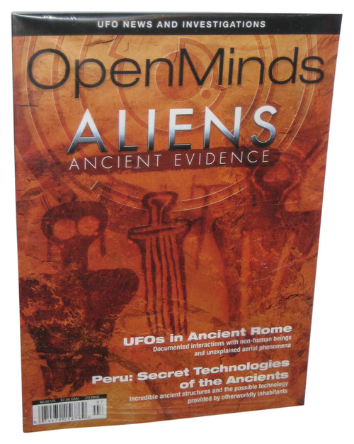 Open Minds Aliens Ancient Evidence June / July 2012 Magazine Book