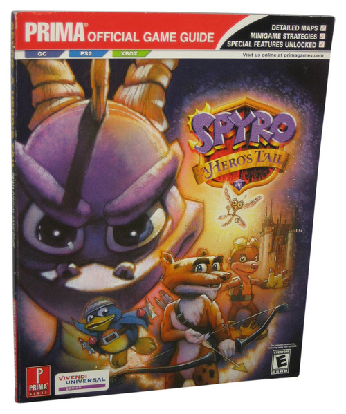 Spyro A Hero's Tail Prima Games Official Game Strategy Guide Book
