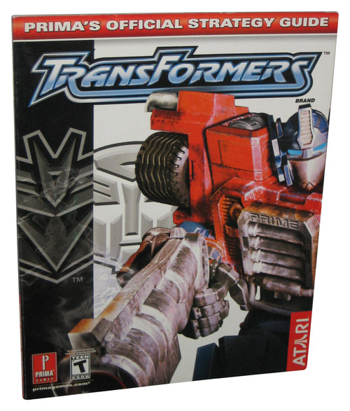 Transformers Prima Games (2004) Official Strategy Guide Book