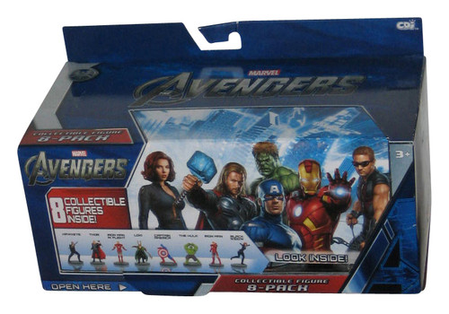 Marvel Avengers CDI (2012) Collectible Figure 8-Pack Figure Set - (Hawkeye / Thor / Iron Man / Loki / Hulk & More)