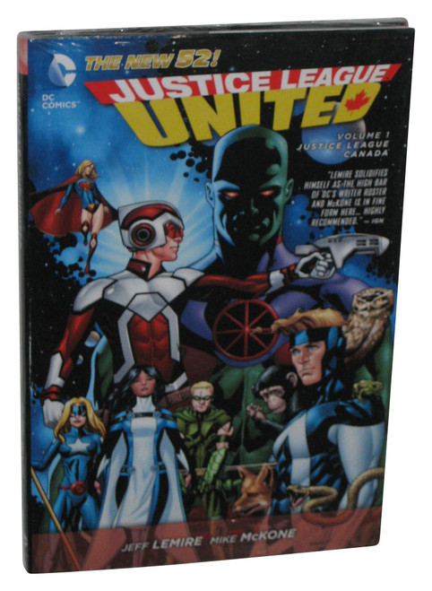 DC Comics Justice League United Canada Vol. 1 (2015) Hardcover Book